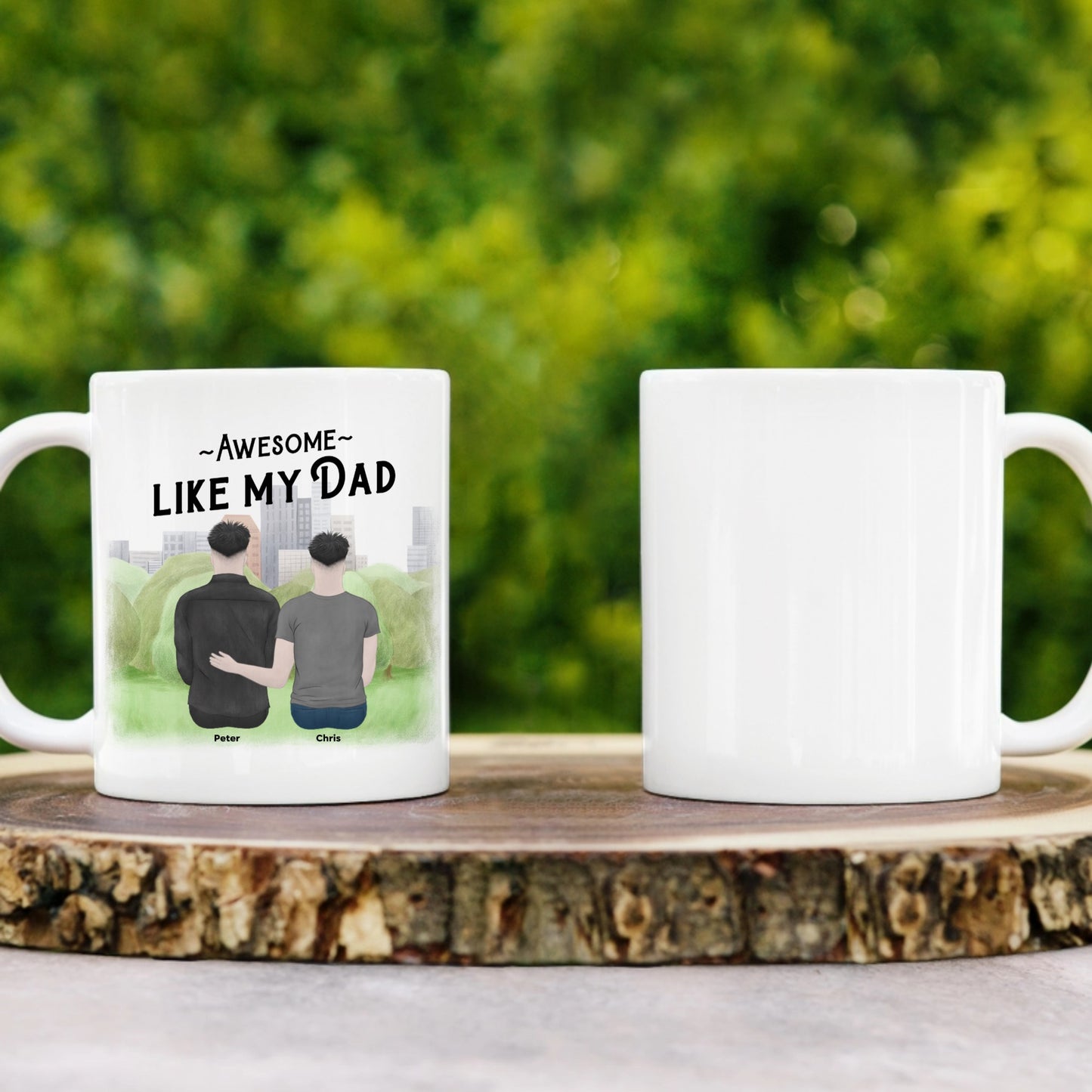 “Awesome Like My Dad” – A Personalized Design Mug