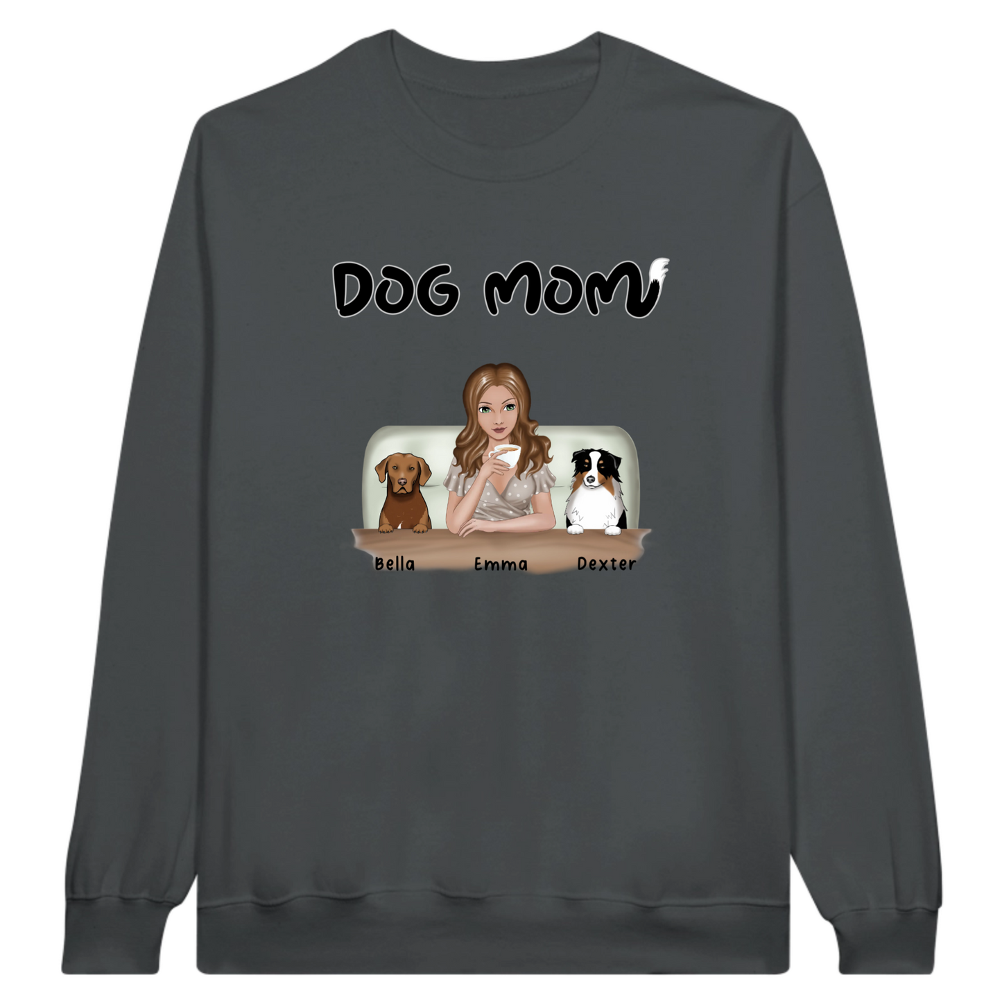 Dog Mom Personalized Sweatshirt