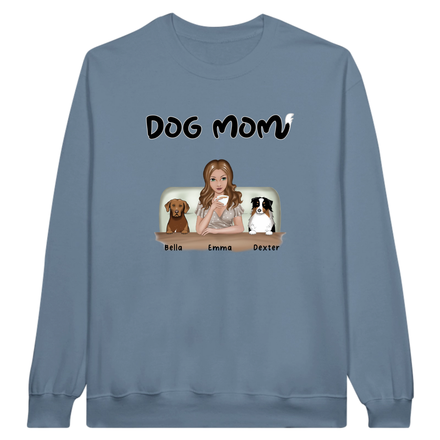 Dog Mom Personalized Sweatshirt