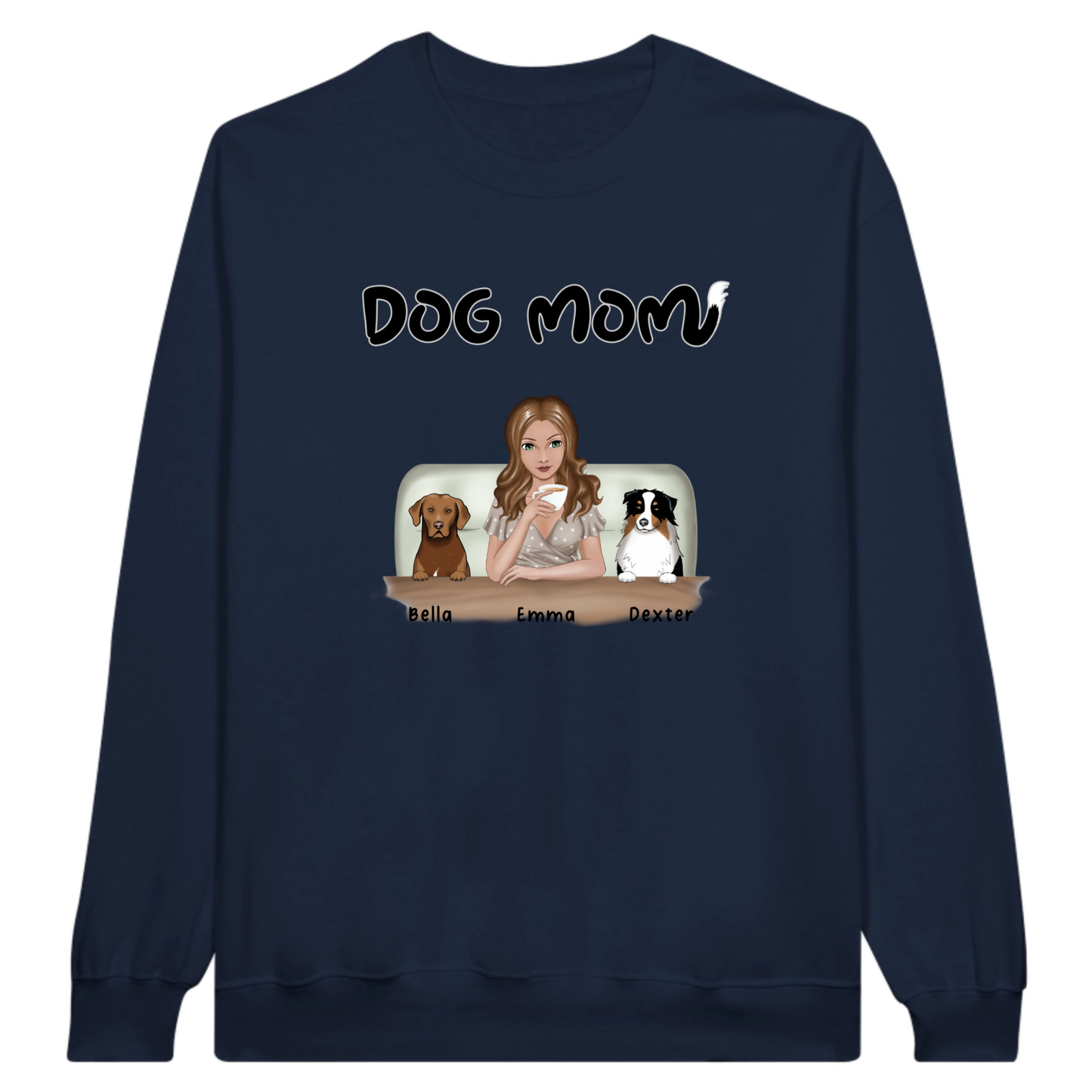 Dog Mom Personalized Sweatshirt