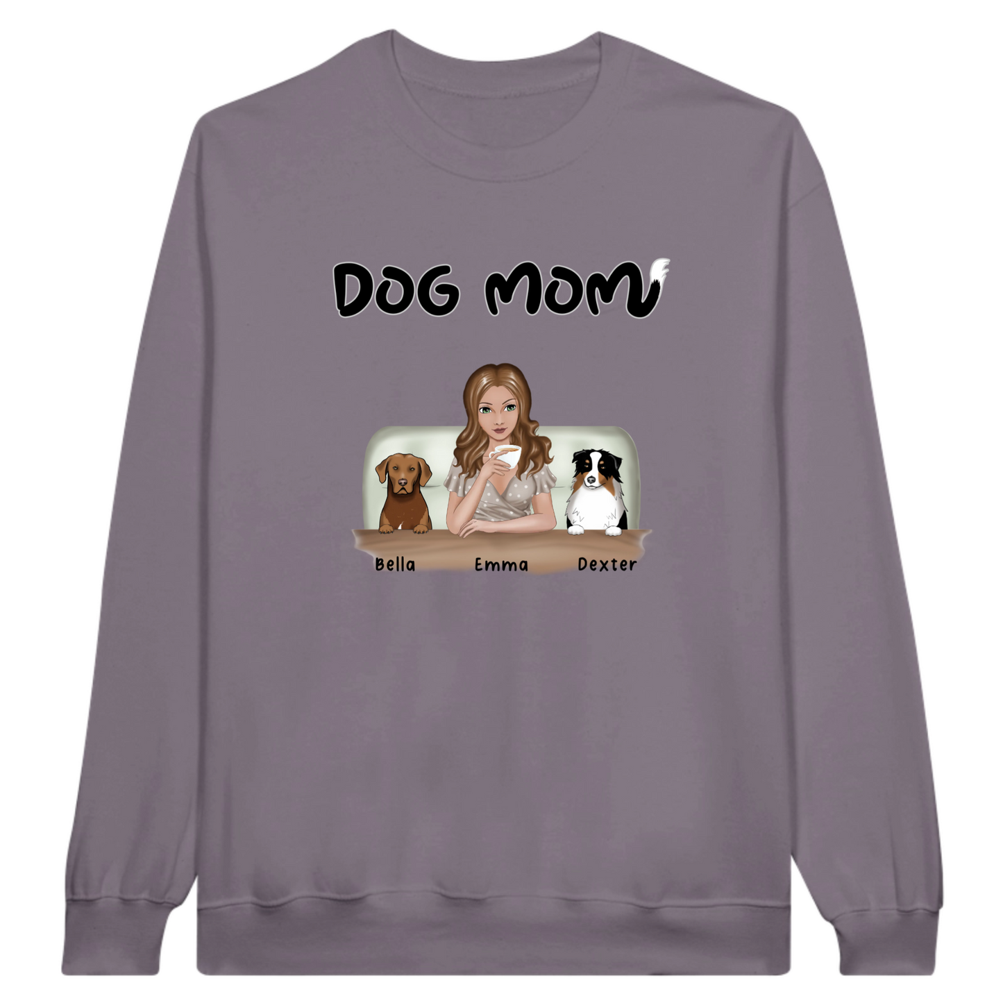 Dog Mom Personalized Sweatshirt