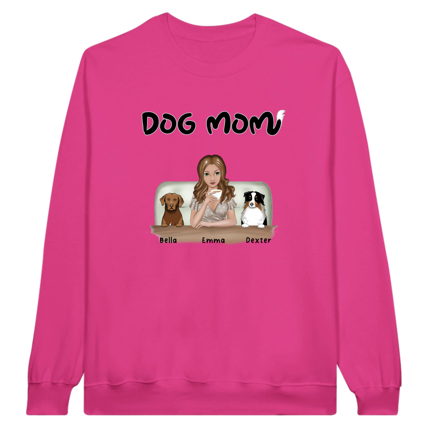 Dog Mom Personalized Sweatshirt