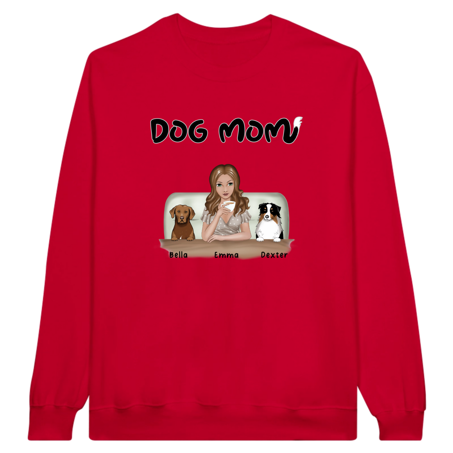 Dog Mom Personalized Sweatshirt