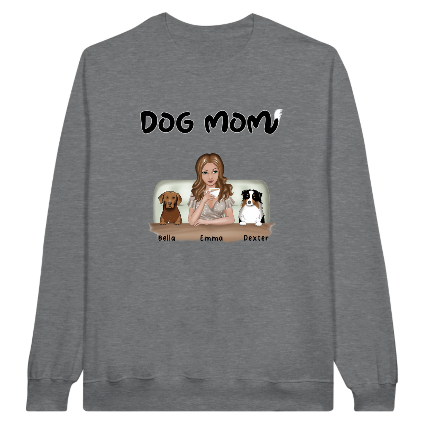Dog Mom Personalized Sweatshirt
