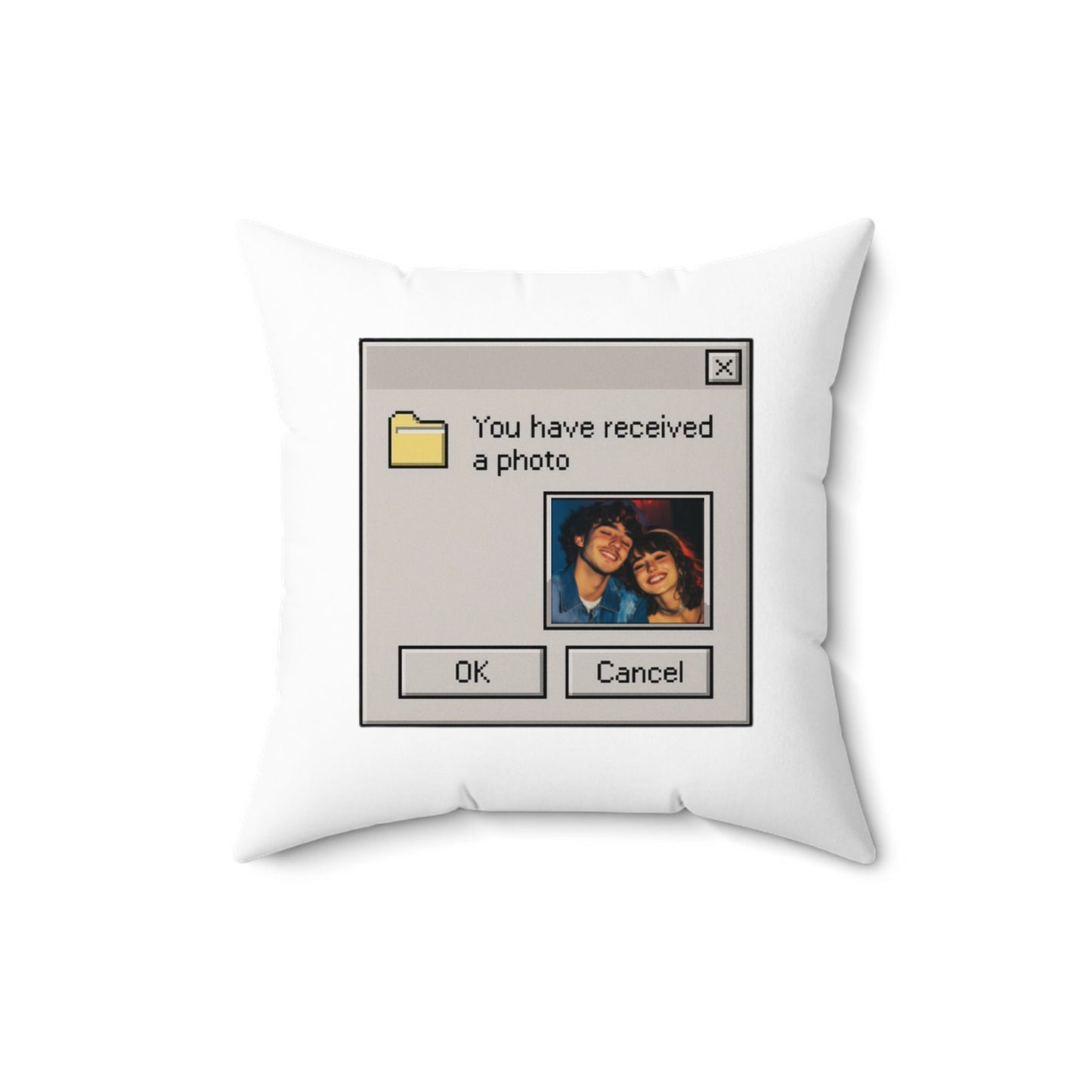 Custom Retro Computer Pillow