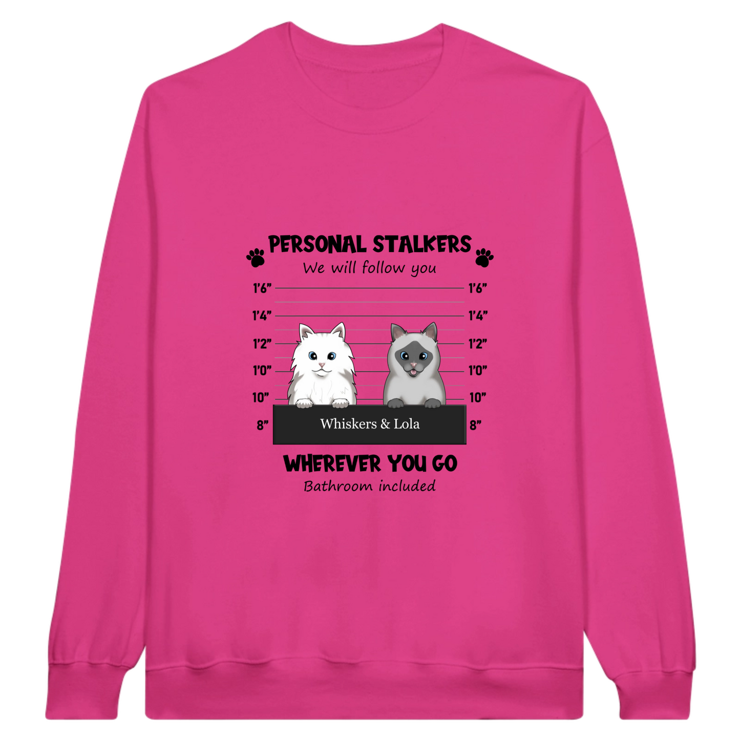 Color “Personal Stalker” Custom Pet Sweatshirt