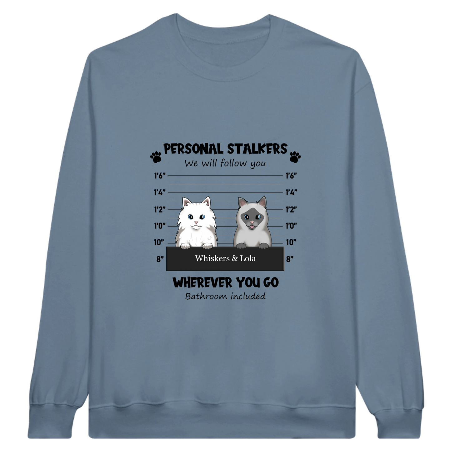 Color “Personal Stalker” Custom Pet Sweatshirt