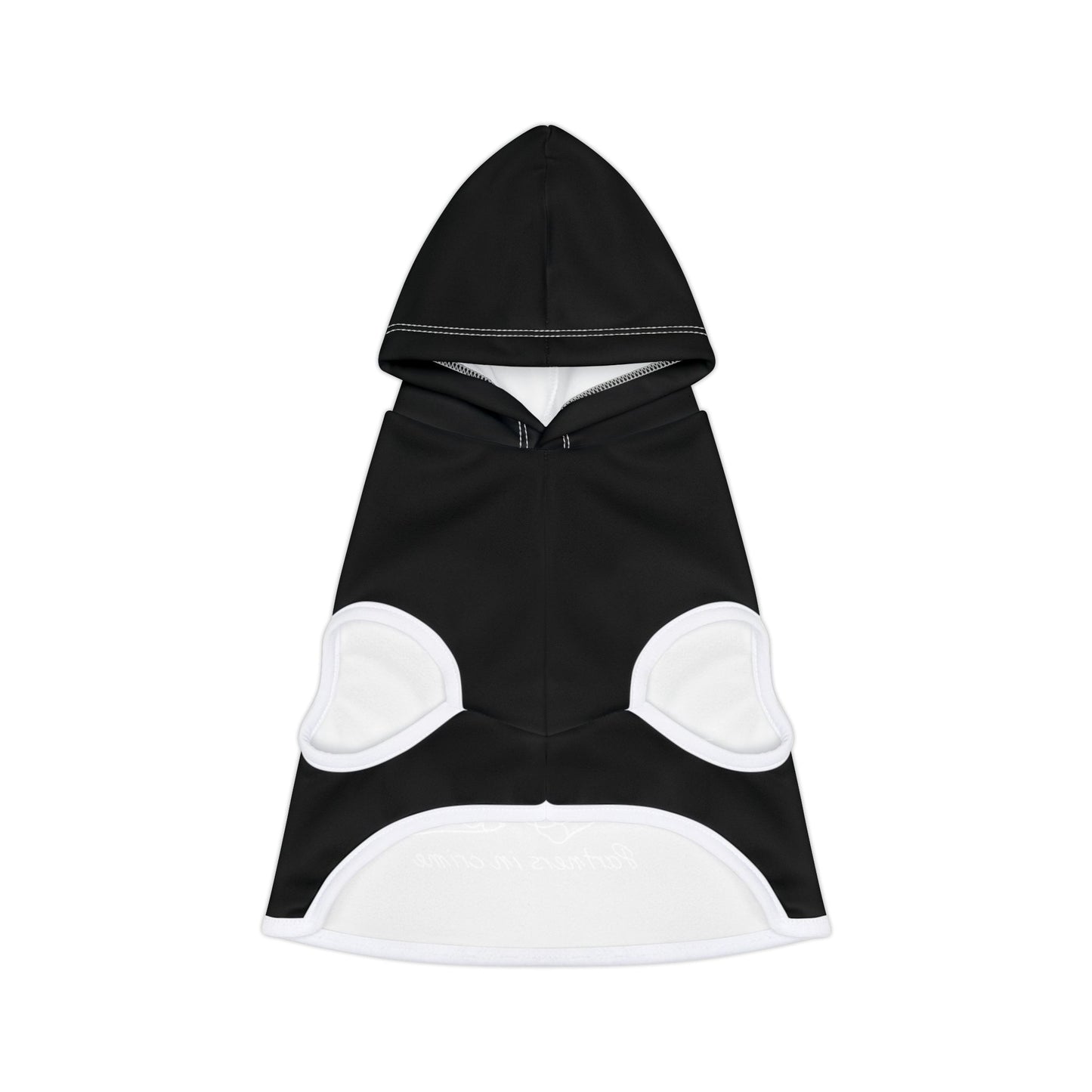 Partners in Crime Pet Hoodie Black