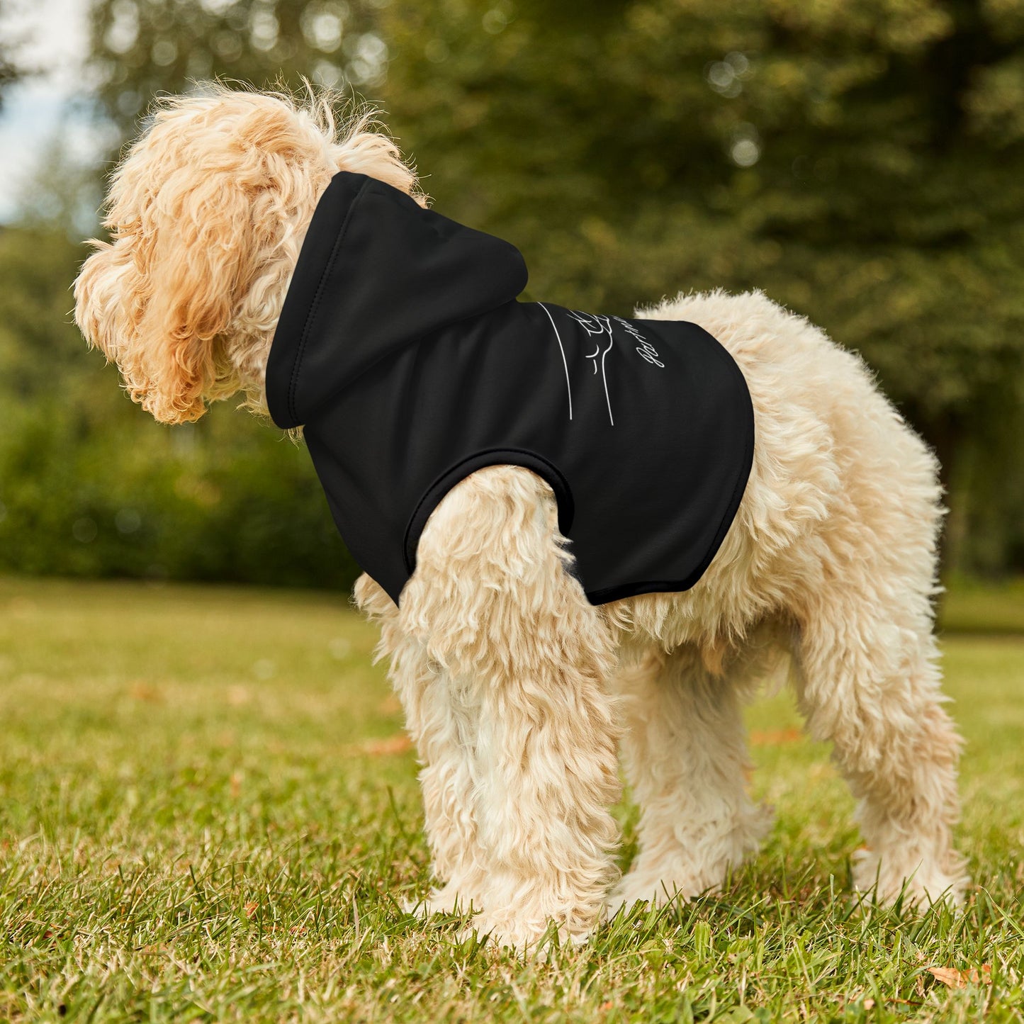 Partners in Crime Pet Hoodie Black
