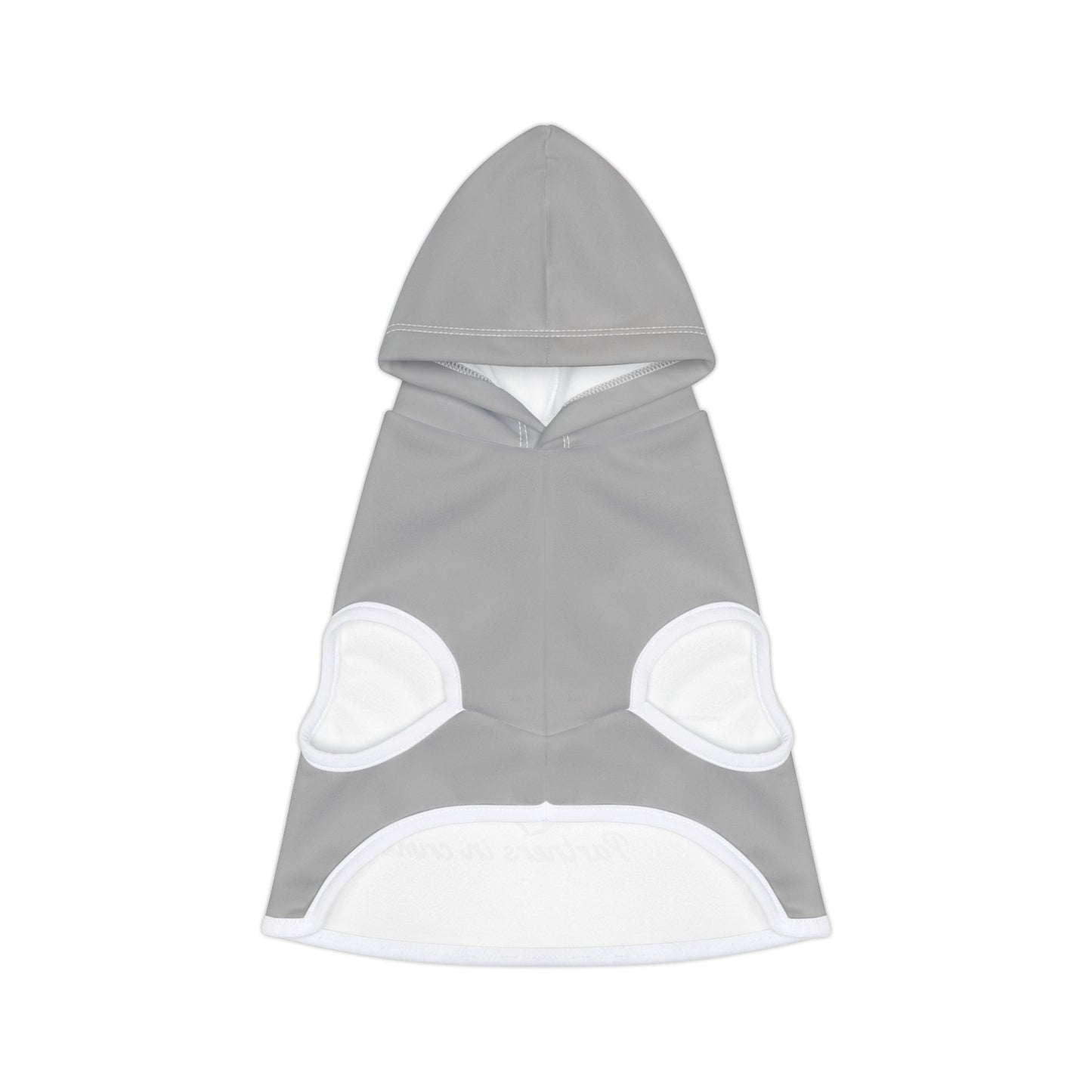Partners in Crime Pet Hoodie Grey