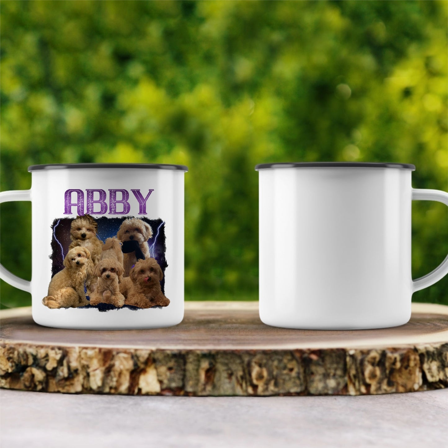 Cosmic Custom Enamel Mug