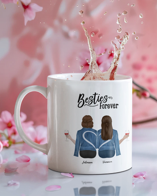 Custom Friendship Design – You + Your Bestie Mug