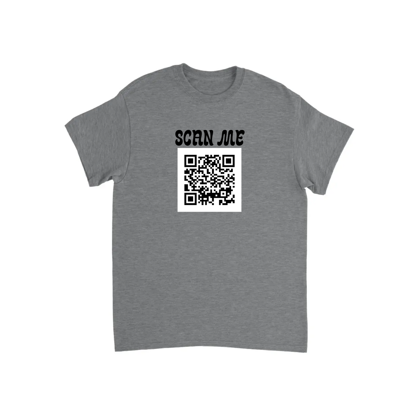 Custom QR Code – “Scan Me” T-Shirt