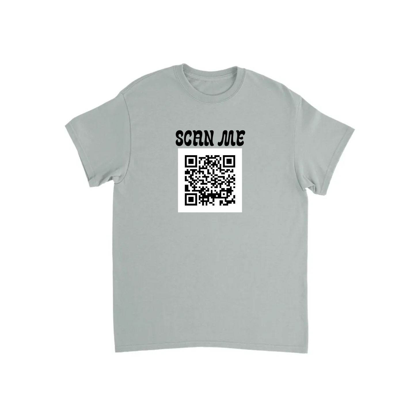 Custom QR Code – “Scan Me” T-Shirt