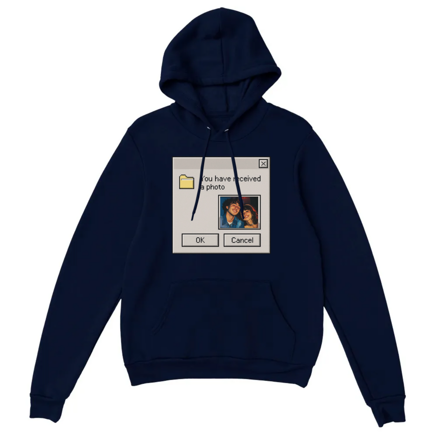 Custom Retro Computer Hoodie