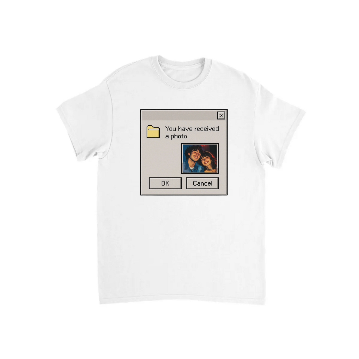Custom Retro Computer T-shirt