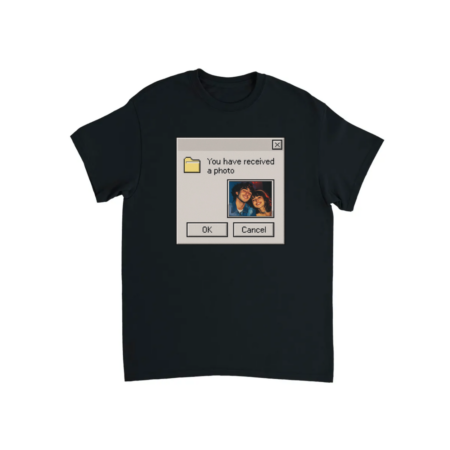Custom Retro Computer T-shirt