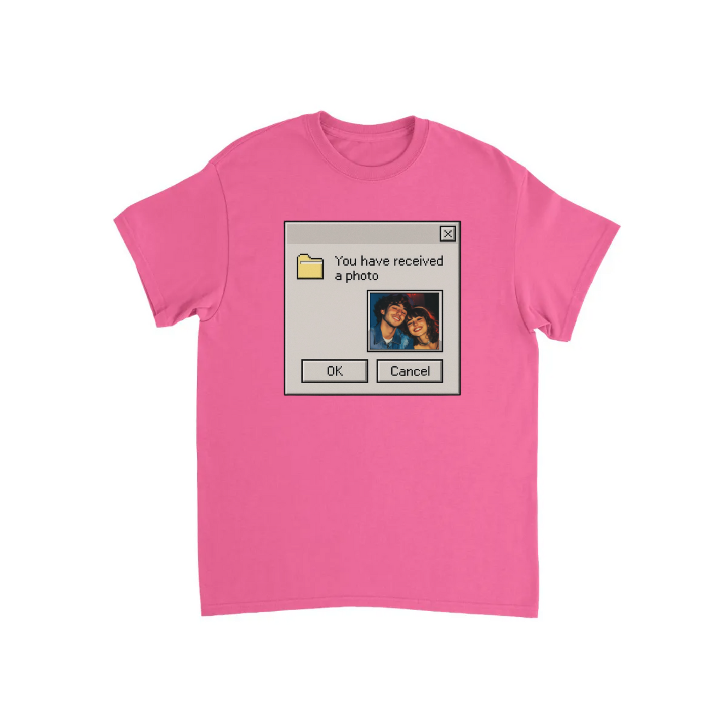 Custom Retro Computer T-shirt