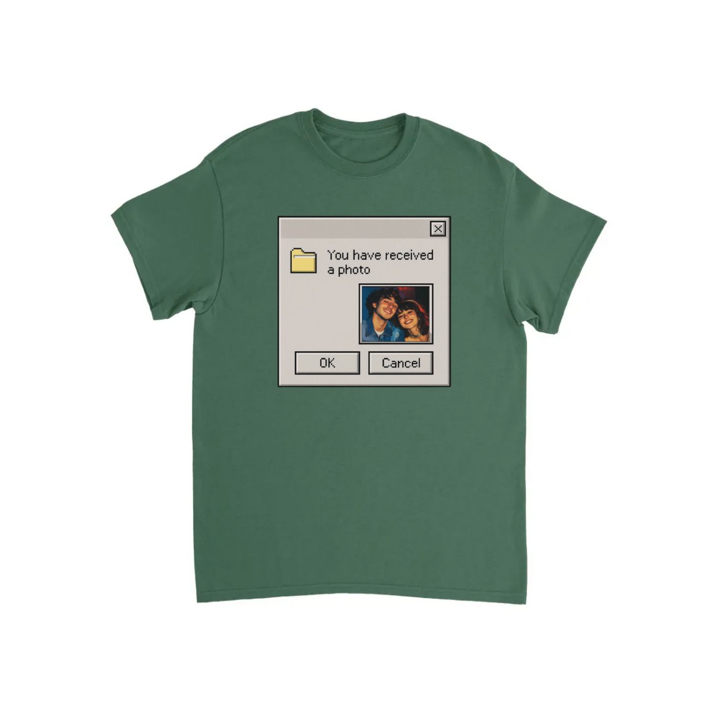 Custom Retro Computer T-shirt