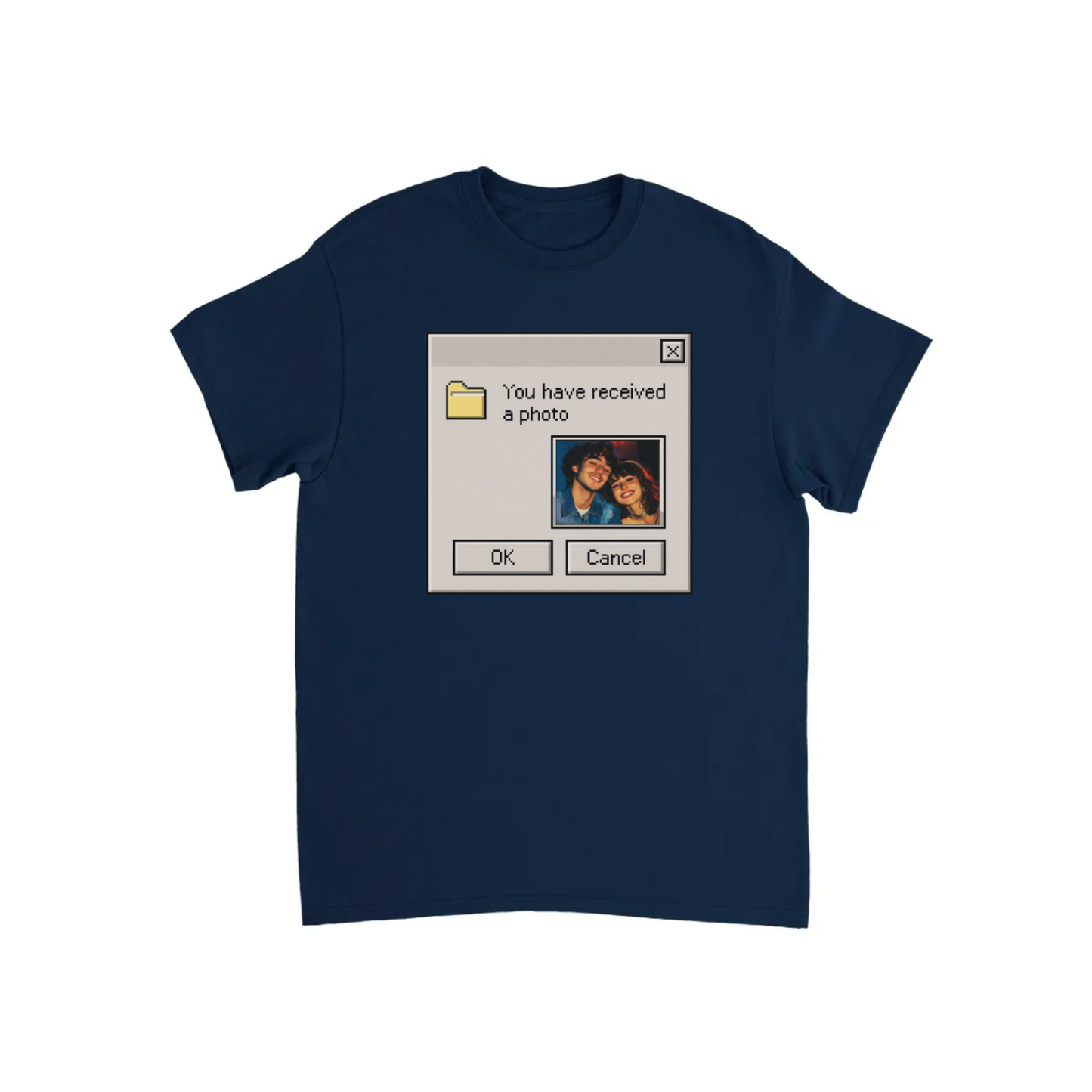 Custom Retro Computer T-shirt