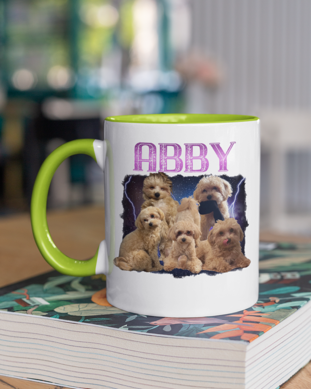 Cosmic Custom Mug with Color Inside