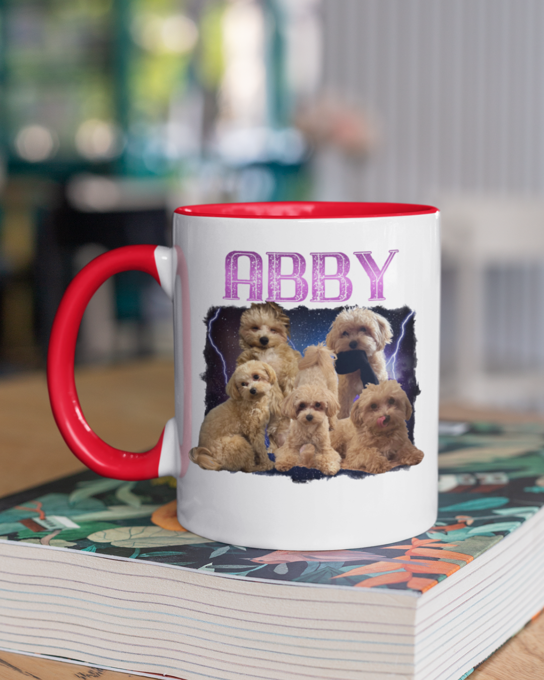 Cosmic Custom Mug with Color Inside