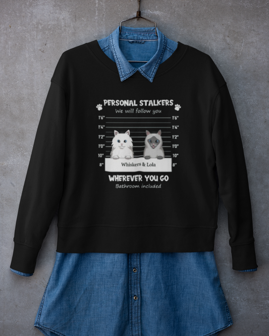Color “Personal Stalker” Custom Pet Sweatshirt