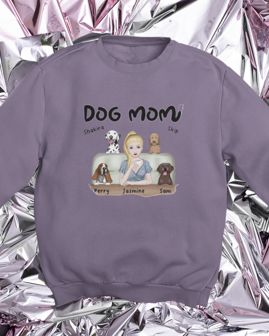 Dog Mom Personalized Sweatshirt