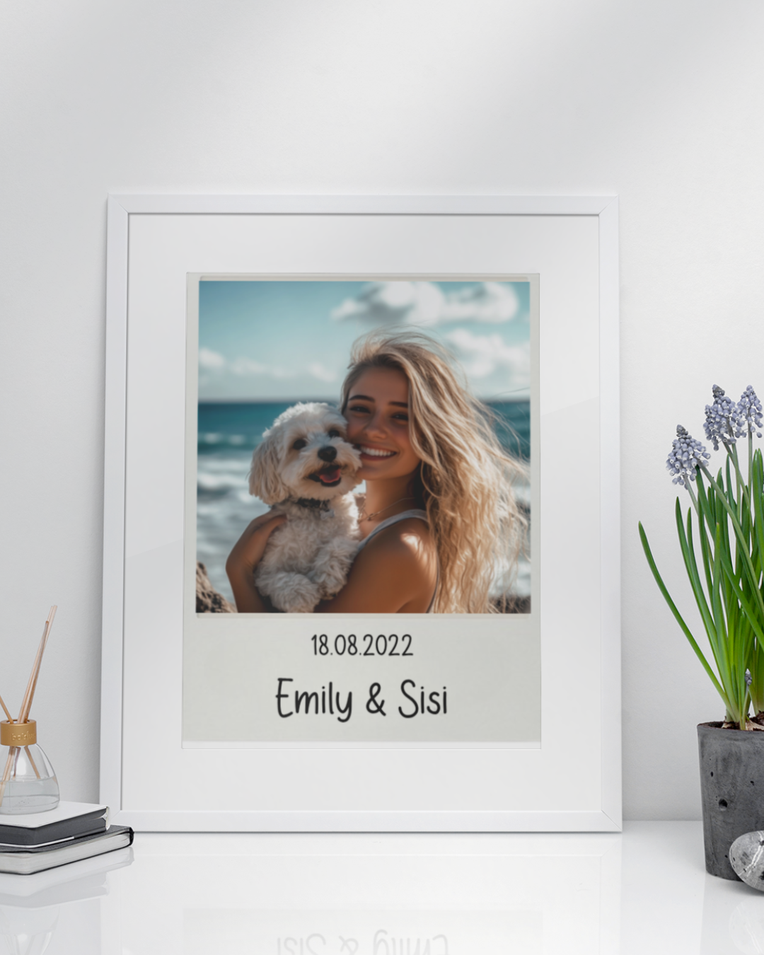 Custom Retro Polaroid Print Semi-Glossy Paper Poster