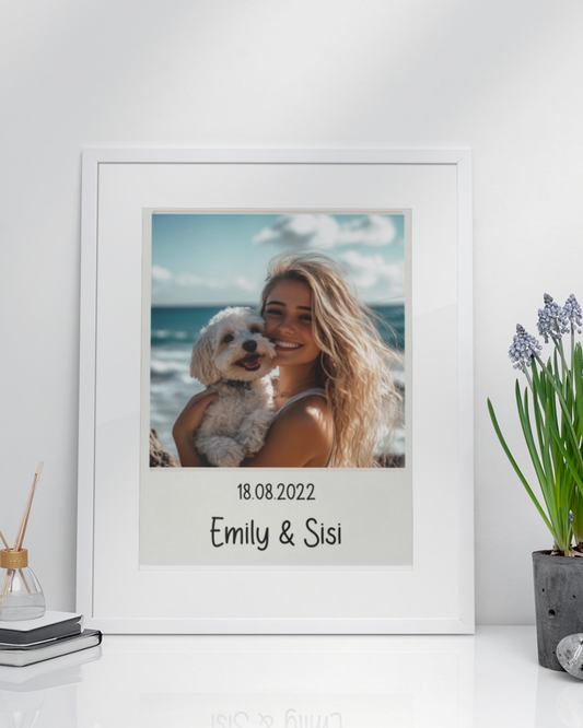 Custom Retro Polaroid Print Matte Paper Poster