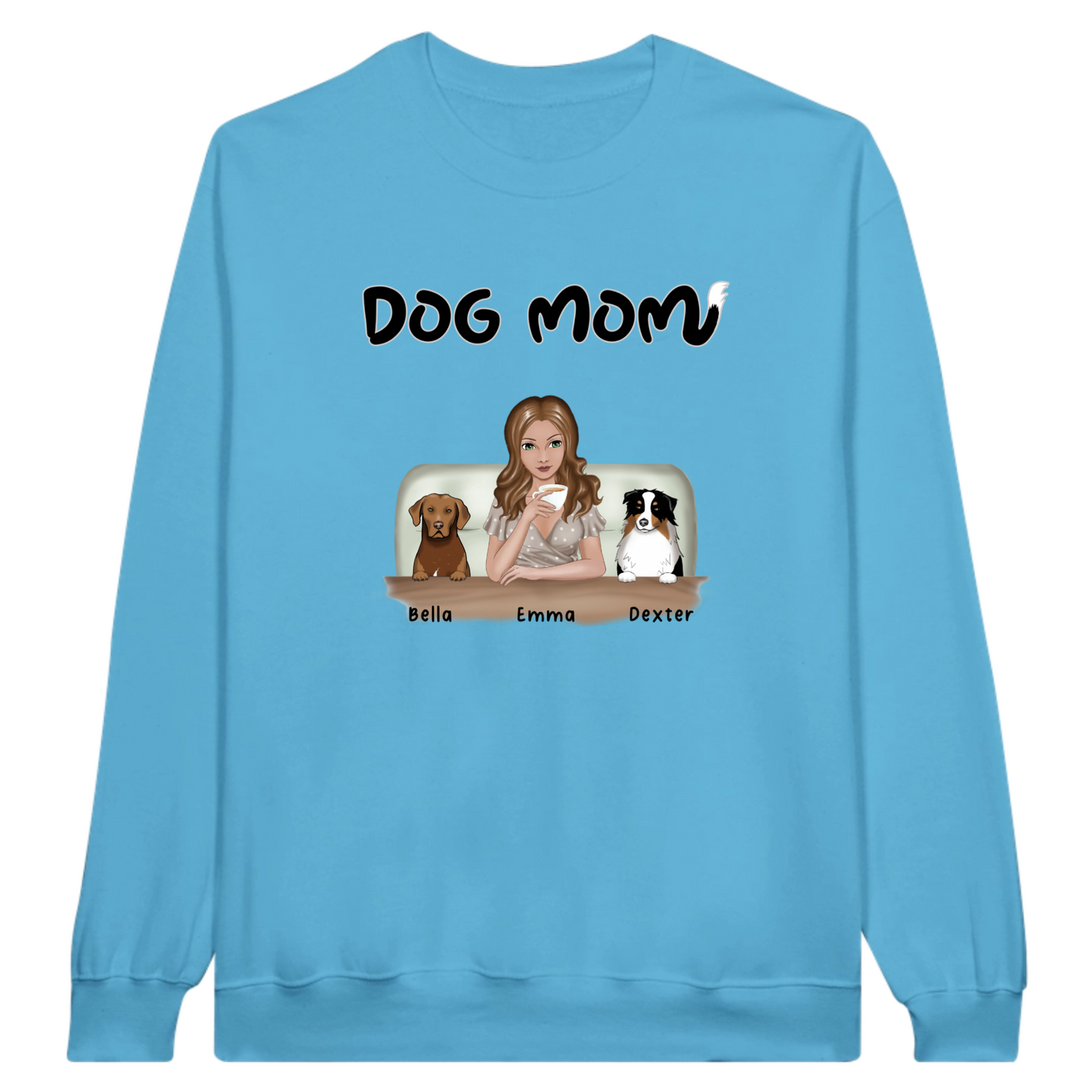 Dog Mom Personalized Sweatshirt