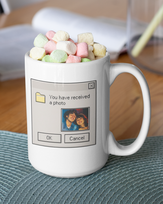 Custom Retro Computer Mug