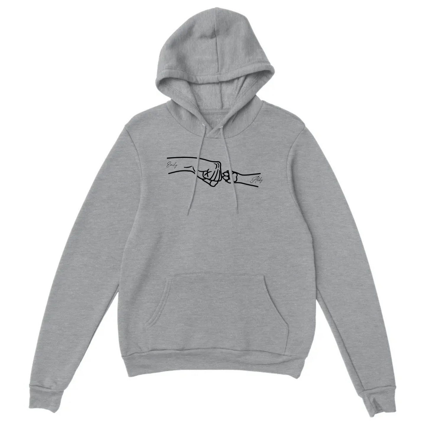 Partners in Crime Hoodie for Owner Grey