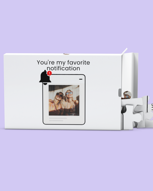 You’re My Favorite Notification” – Personalized Print Puzzle