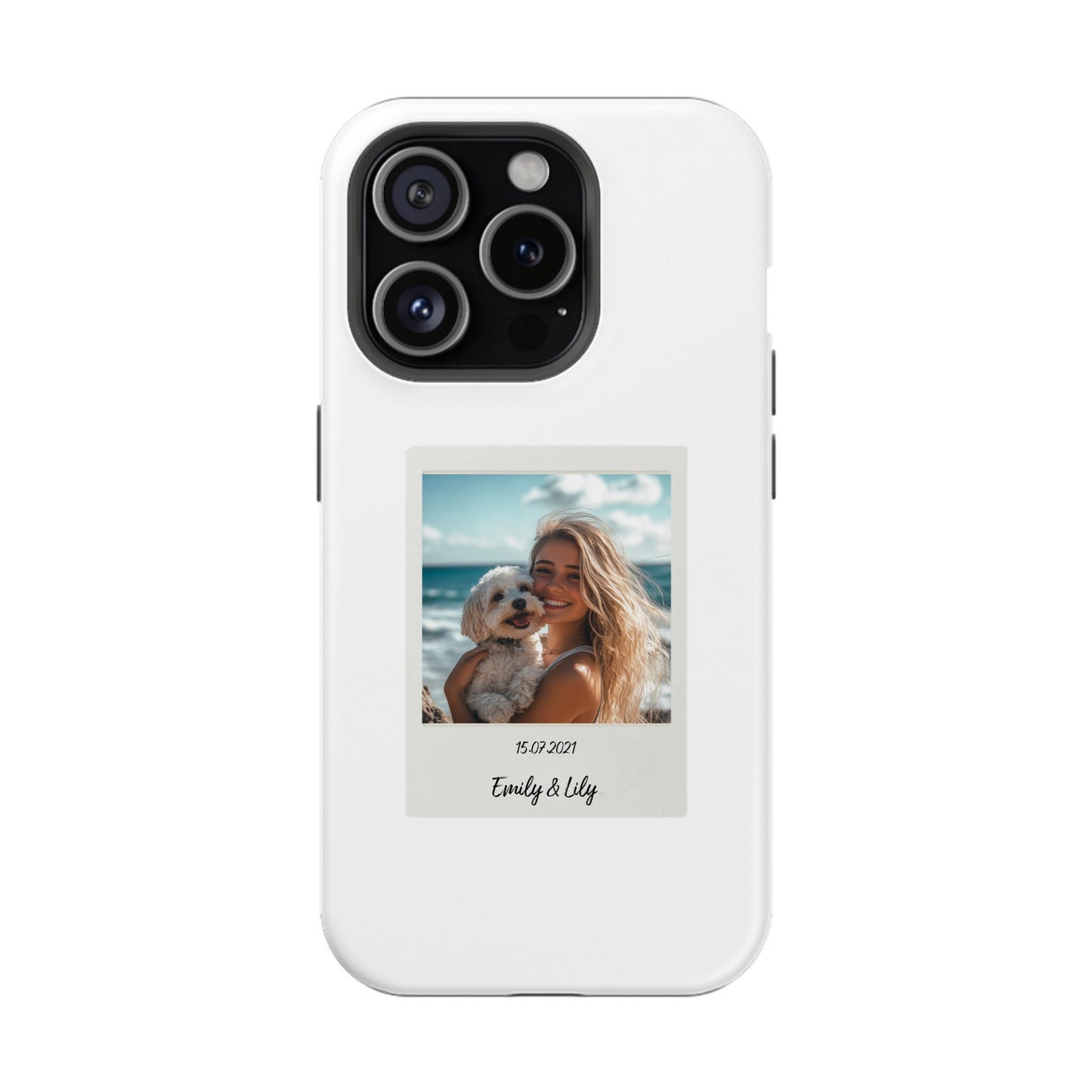 Custom Retro Polaroid Print Case