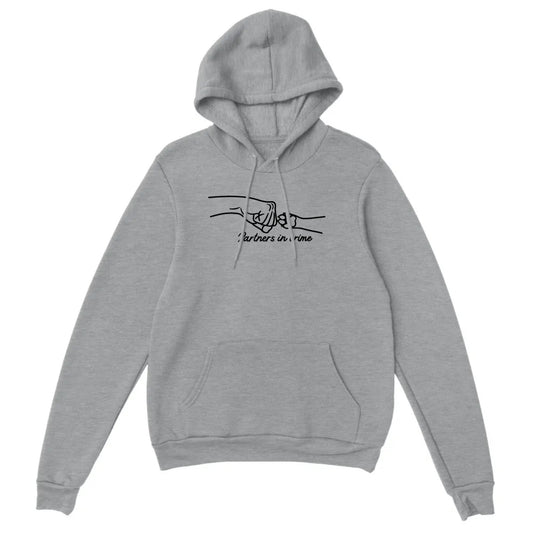Partners in Crime Hoodie for Owner Grey